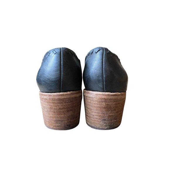 Caslon Julian Womens Genuine Leather Upper Black Slip-on Ankle Bootie - Size 9 - Picture 3 of 8